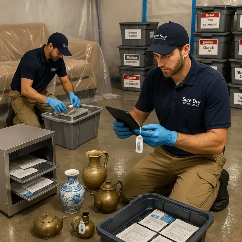 Content Protection and Restoration process in Lakeland Village, CA