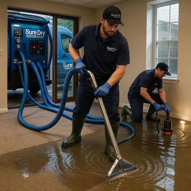 Water Extraction and Removal process in Lakeland Village, CA